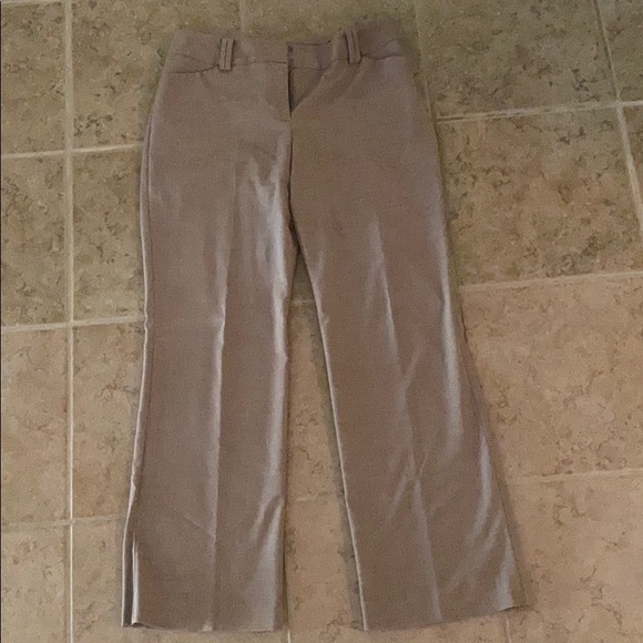 Ann Taylor Tan work pants - Picture 1 of 8